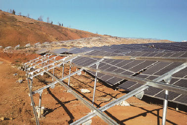 Cold Rolled Solar PV Module Mounting Structure Easily Adaptable To Ground Mounting