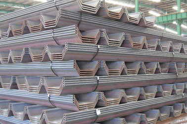 Cold Rolled Z Type Sheet Pile Good  Watertightness Nippon Steel Technology